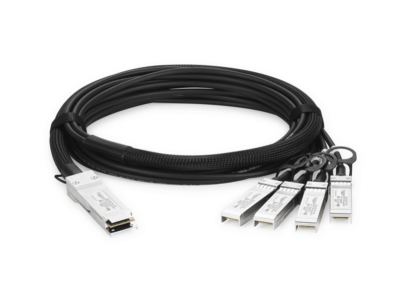 極進(jìn)(Extreme)兼容25GB-4-C01-QSFP28 QSFP28 轉(zhuǎn) 4 SFP28 無源銅纜