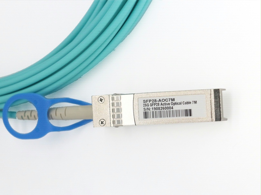 英特爾(Intel)兼容XXVAOCBL 25G SFP28 轉(zhuǎn) SFP28 AOC有源光纜 SFP28 AOC
