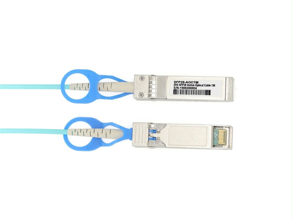 英特爾(Intel)兼容XXVAOCBL 25G SFP28 轉(zhuǎn) SFP28 AOC有源光纜 25G 有源光纜