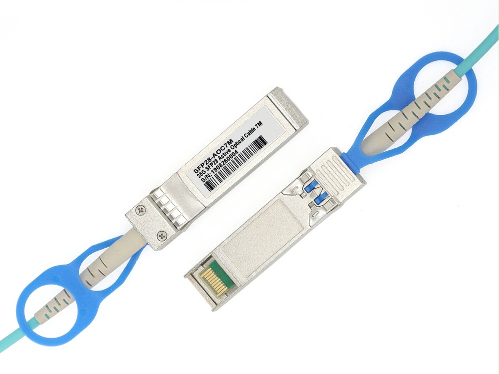英特爾(Intel)兼容XXVAOCBL 25G SFP28 轉(zhuǎn) SFP28 AOC有源光纜 25G SFP28