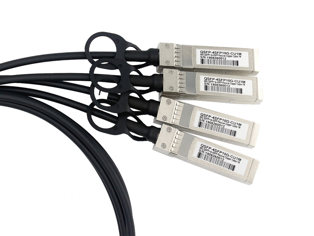 阿爾卡特朗訊(Alcatel-Lucent)兼容QSFP-4X10G-C1M  DAC高速線纜