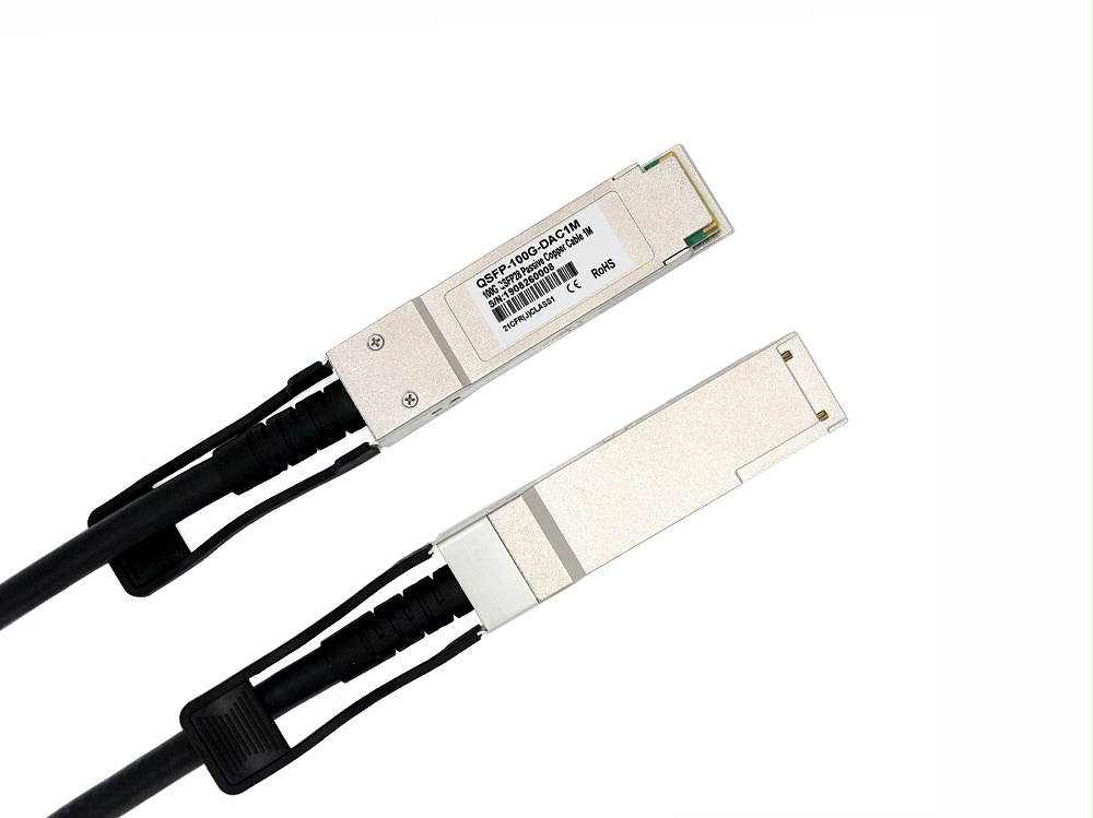 100G QSFP28 轉(zhuǎn) QSFP28 DAC 高速線纜 100G QSFP28 轉(zhuǎn) QSFP28 DAC 高速線纜