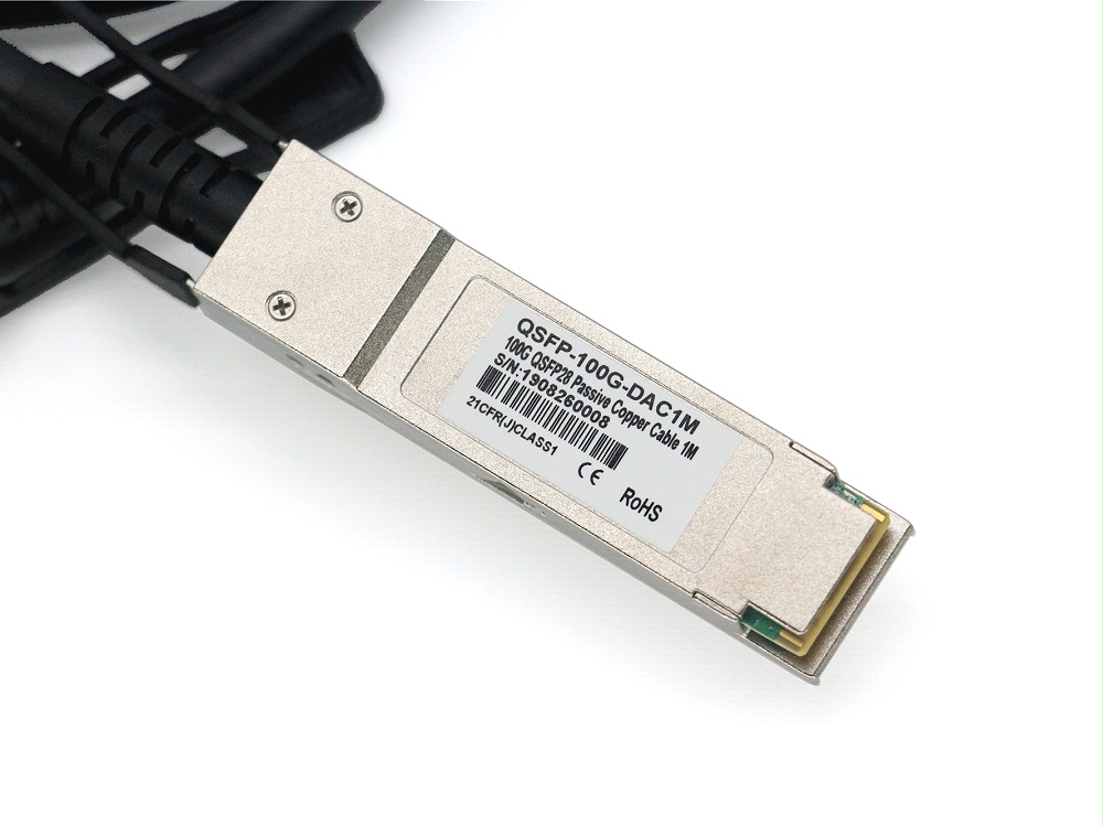 100G QSFP28 轉(zhuǎn) QSFP28 DAC 高速線纜 100G QSFP28 轉(zhuǎn) QSFP28 DAC 高速線纜