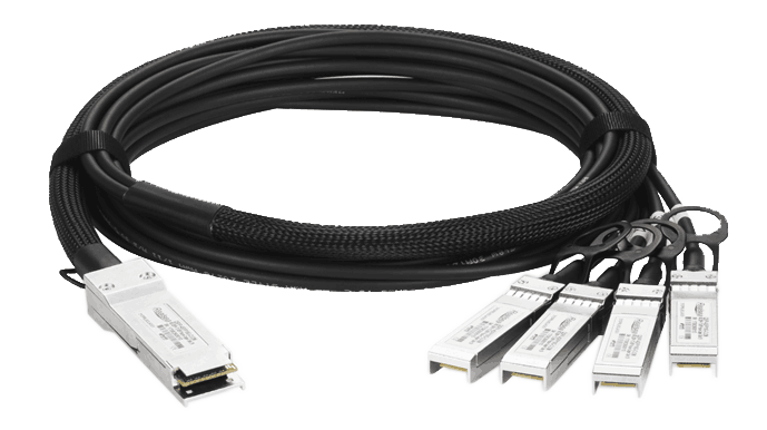 100G QSFP28 轉(zhuǎn) 4SFP28 DAC 高速線纜