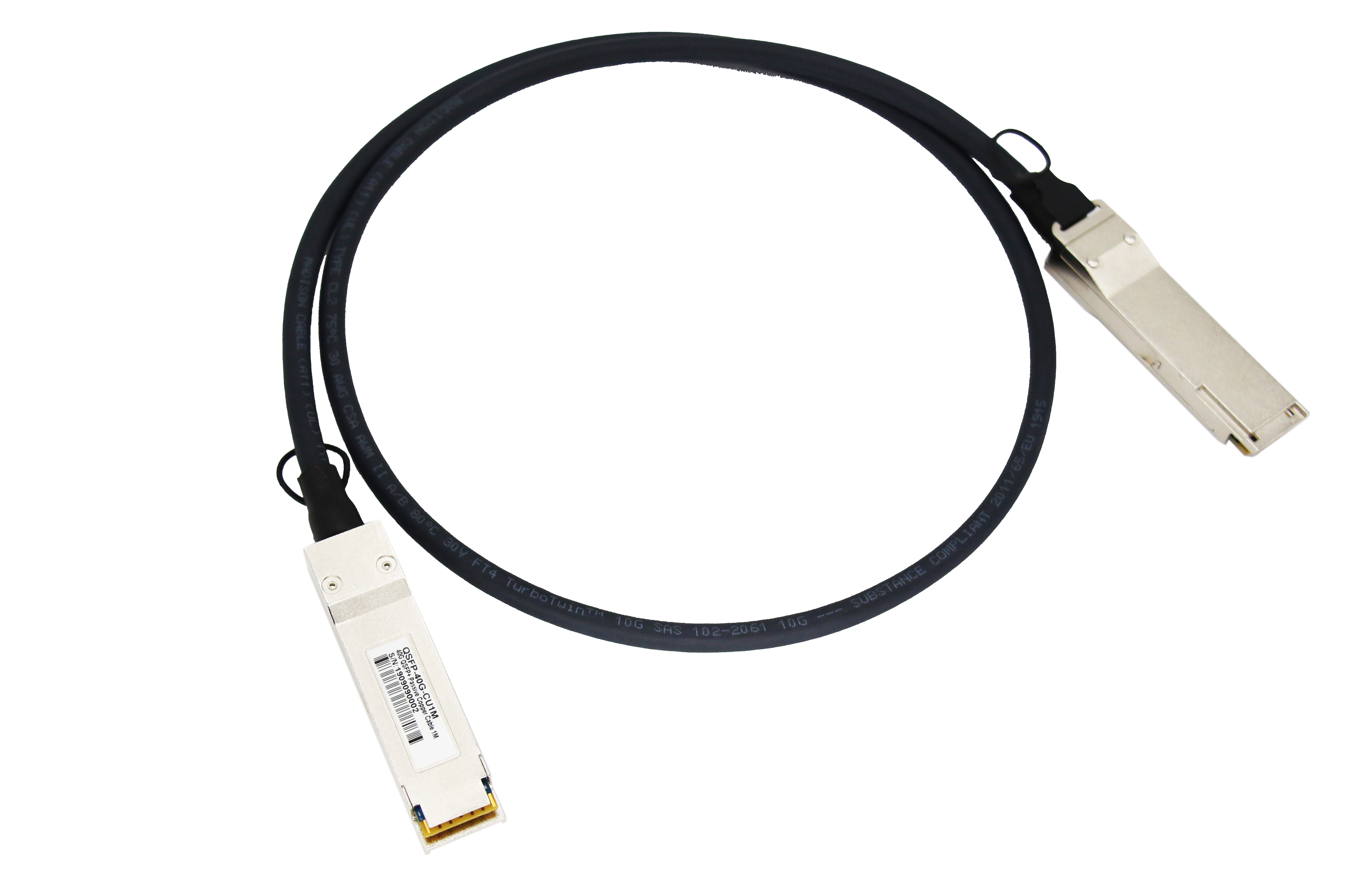 40G QSFP+ 轉(zhuǎn) QSFP+ DAC 高速線纜