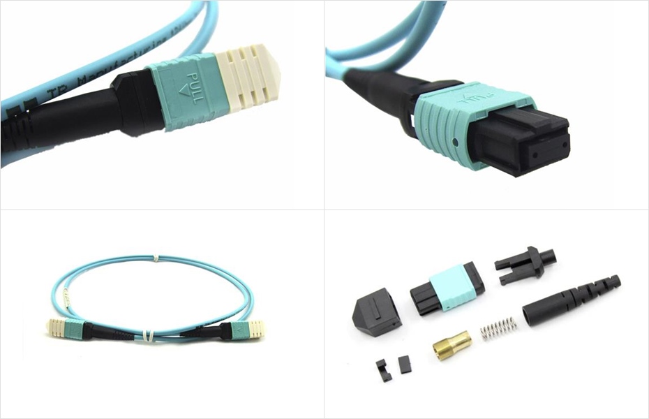 MPO-MPO 12芯光纖跳線產(chǎn)品展示