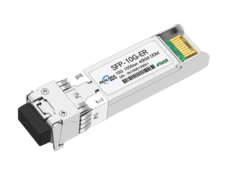 萬(wàn)兆光模塊10G單模雙芯40KM雙LC接口1550nm帶DDM SFP-10G-ER