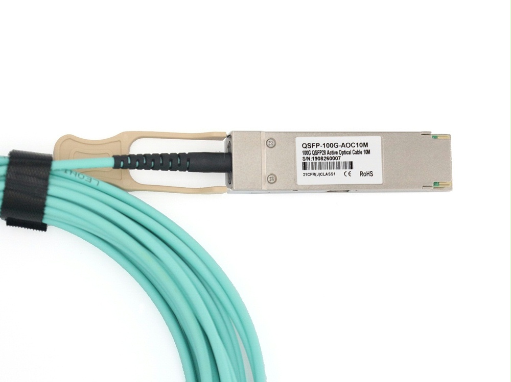 華為(HUAWEI)兼容 100G-QSFP28-AOC QSFP28 轉 QSFP28 AOC有源光纜 100G AOC