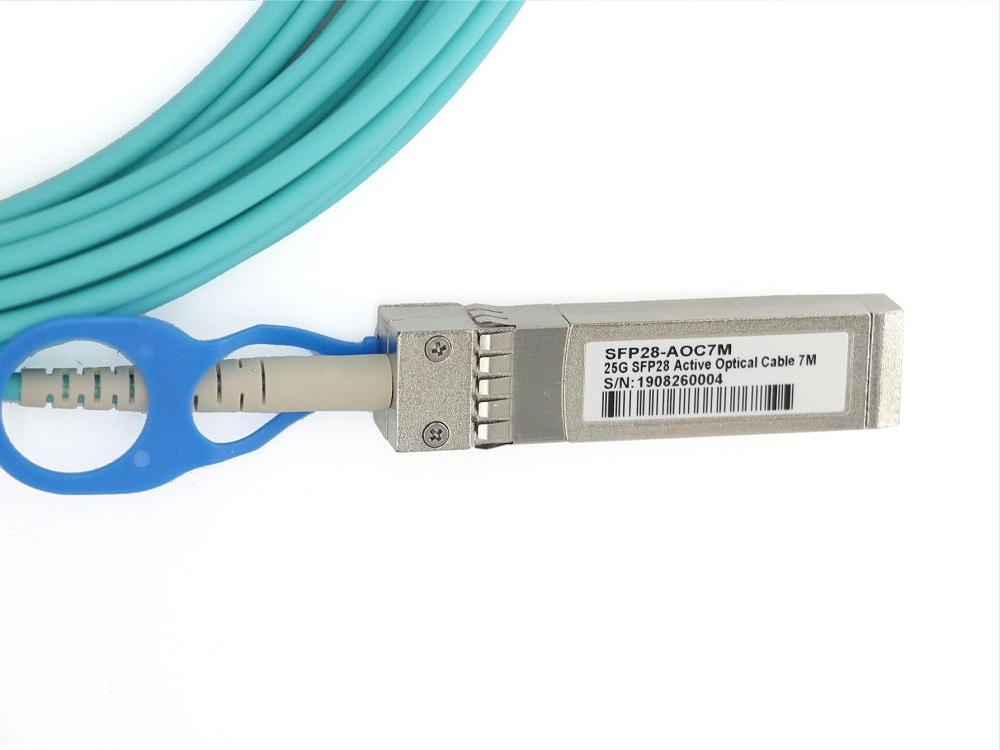 SFP28-25G-AOC1M HP惠普兼容SFP28 TO SFP28 AOC有源光纜電纜_副本