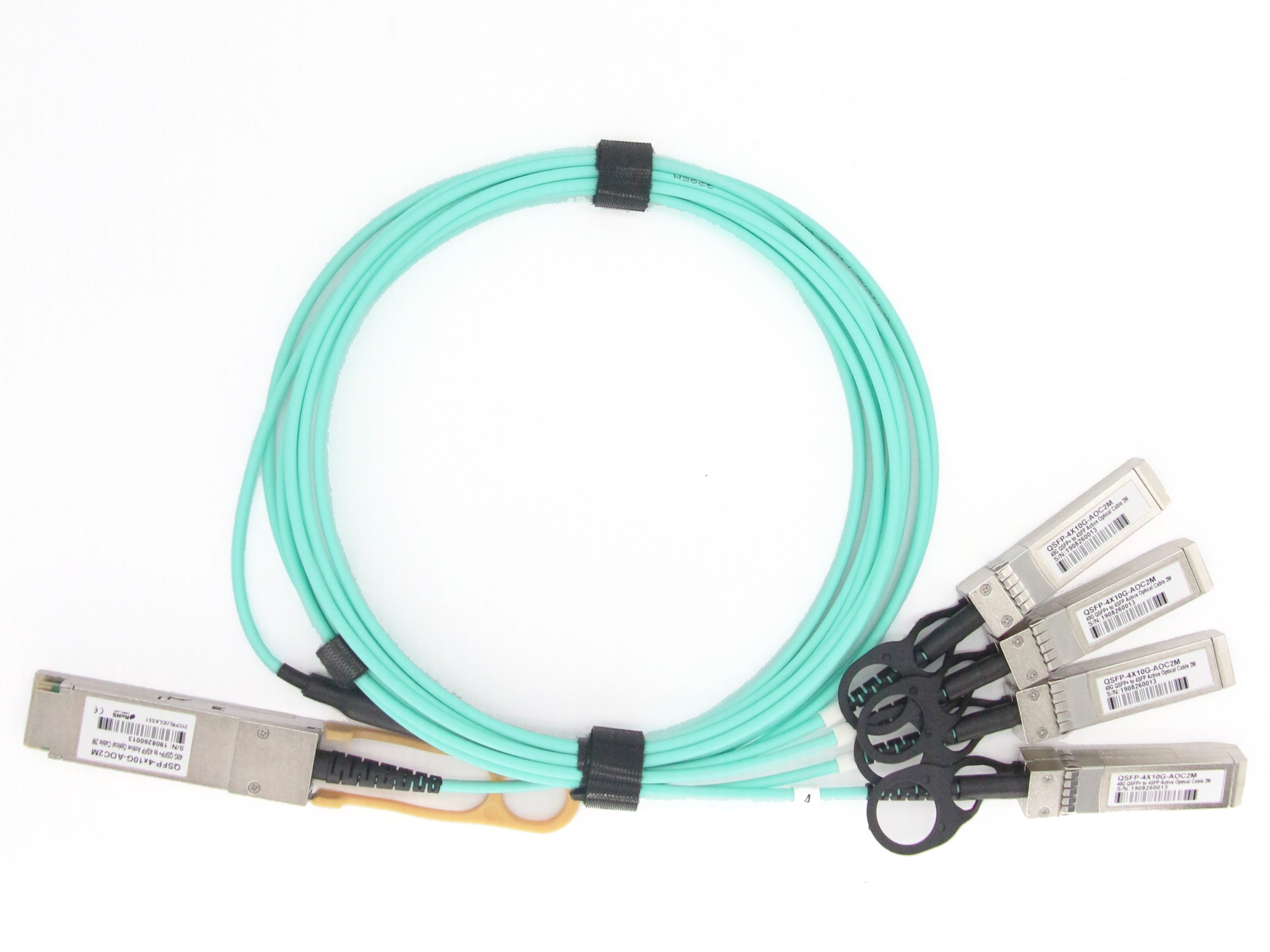 40G QSFP+ 轉(zhuǎn)4SFP+ AOC有源光纜
